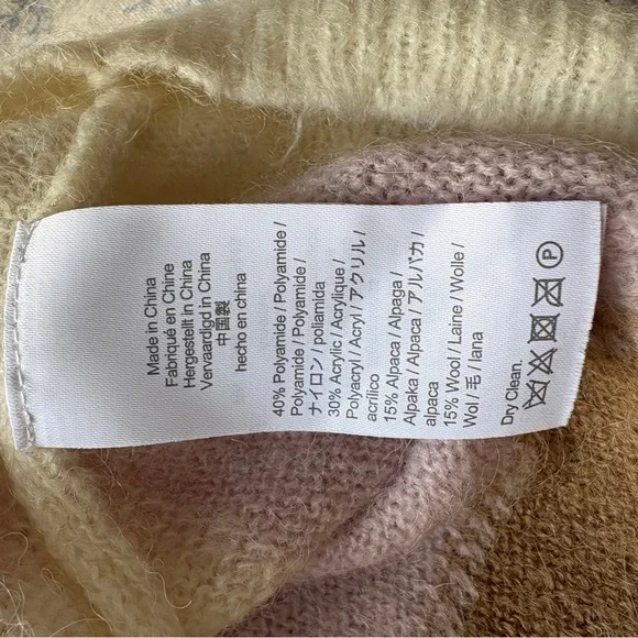 J Crew Diamond Check Pastel Sweater - Picture 10 of 10